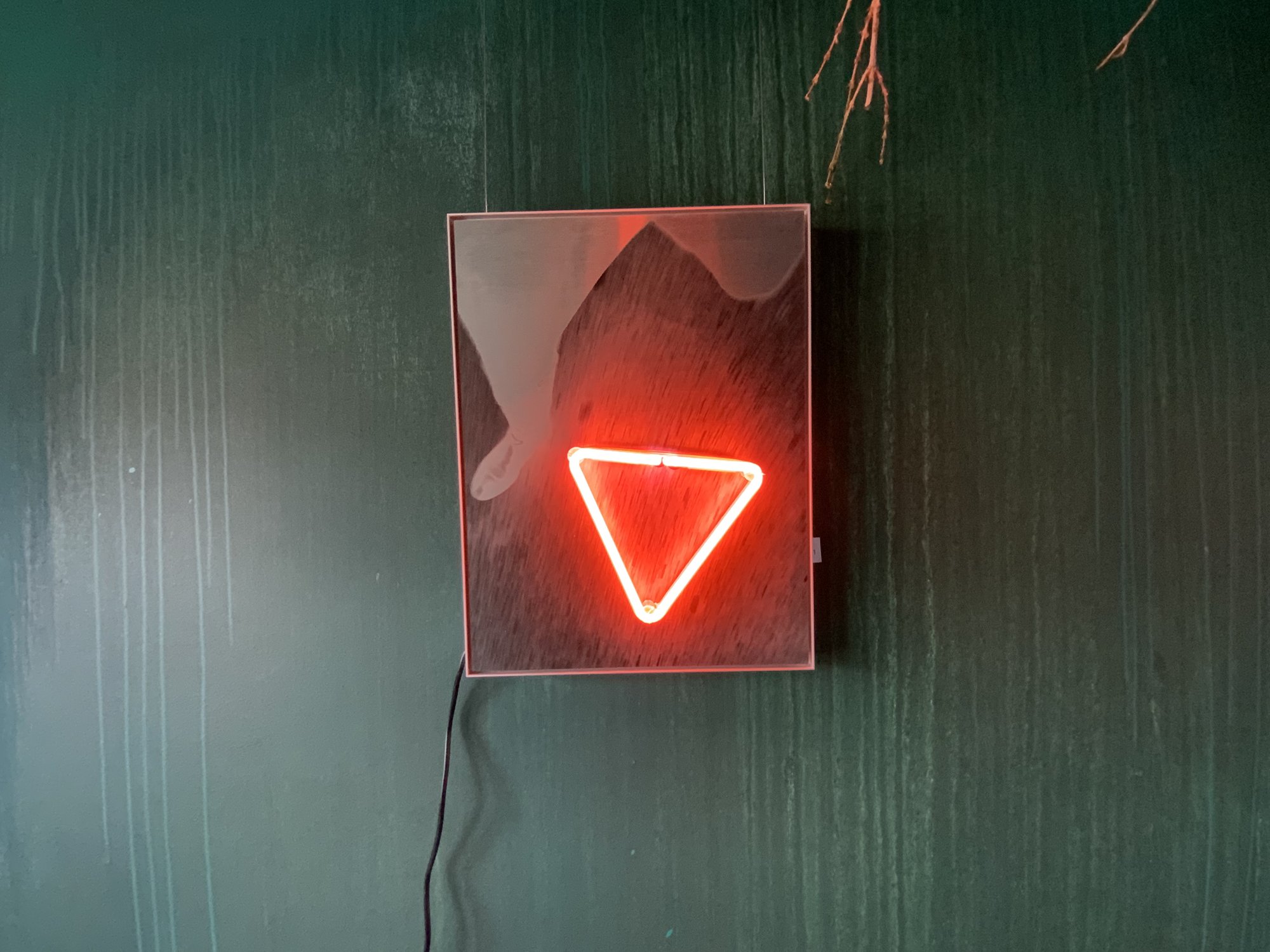 Floating — printed photography on dibond with integrated light